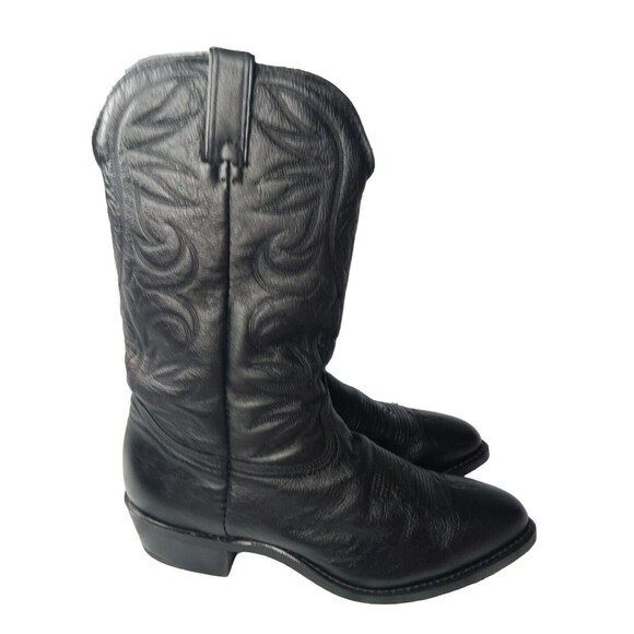 Durango Western Boots Men\'s Size 11 D Black Leather Goodyear Welt Construction main image 11